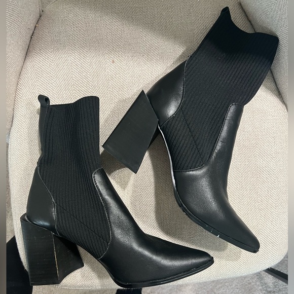 Steve Madden Tackle ankle boot black - size 8 women’s - Picture 3 of 5